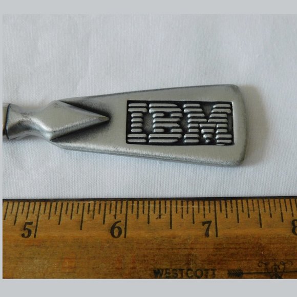 Vintage IBM International Business Machines Advertising Promo Letter Opener - Picture 2 of 3